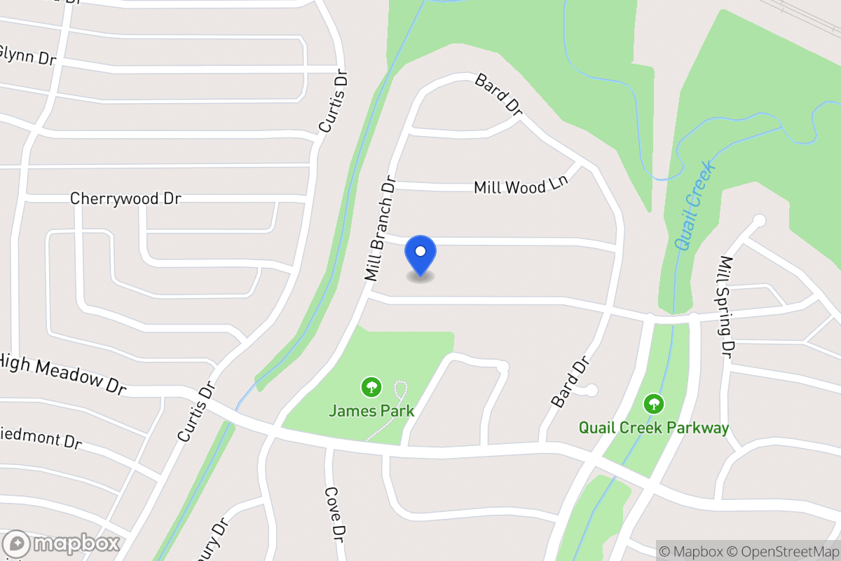 Map of 1313 Mill Crossing