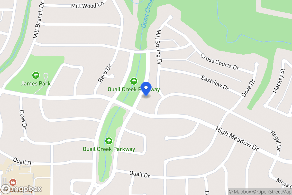 Map of 1218 S Country Club Rd