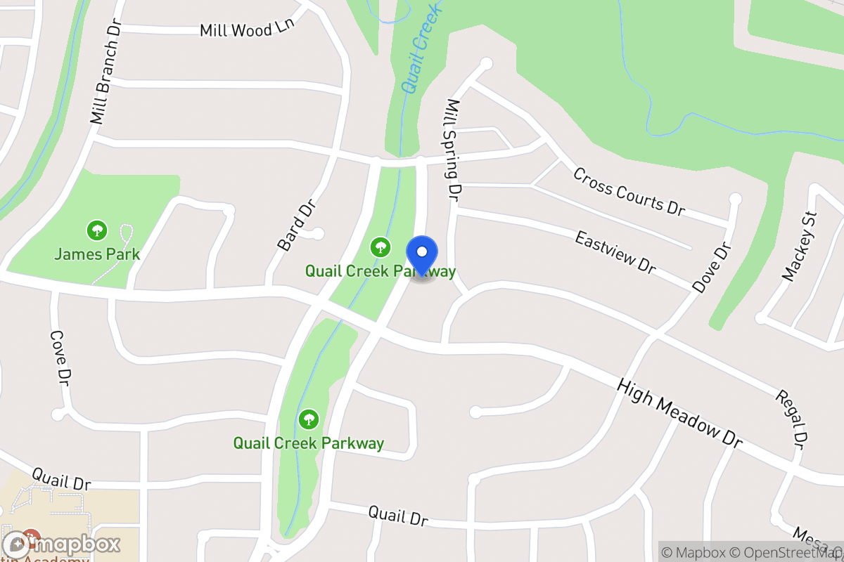Map of 1214 S Country Club Rd