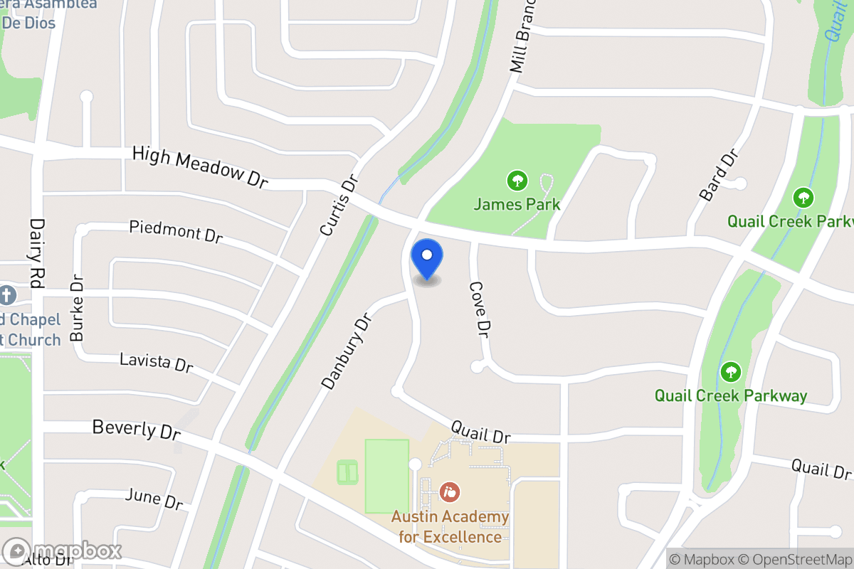 Map of 1314 Mill Branch Dr