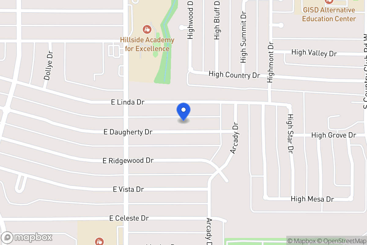 Map of 901 E Daugherty Dr