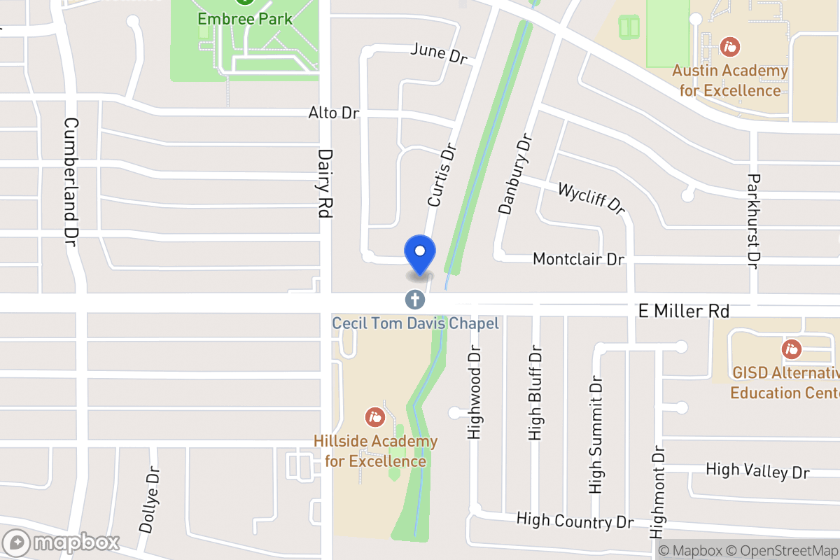 Map of 1941 Burke Dr
