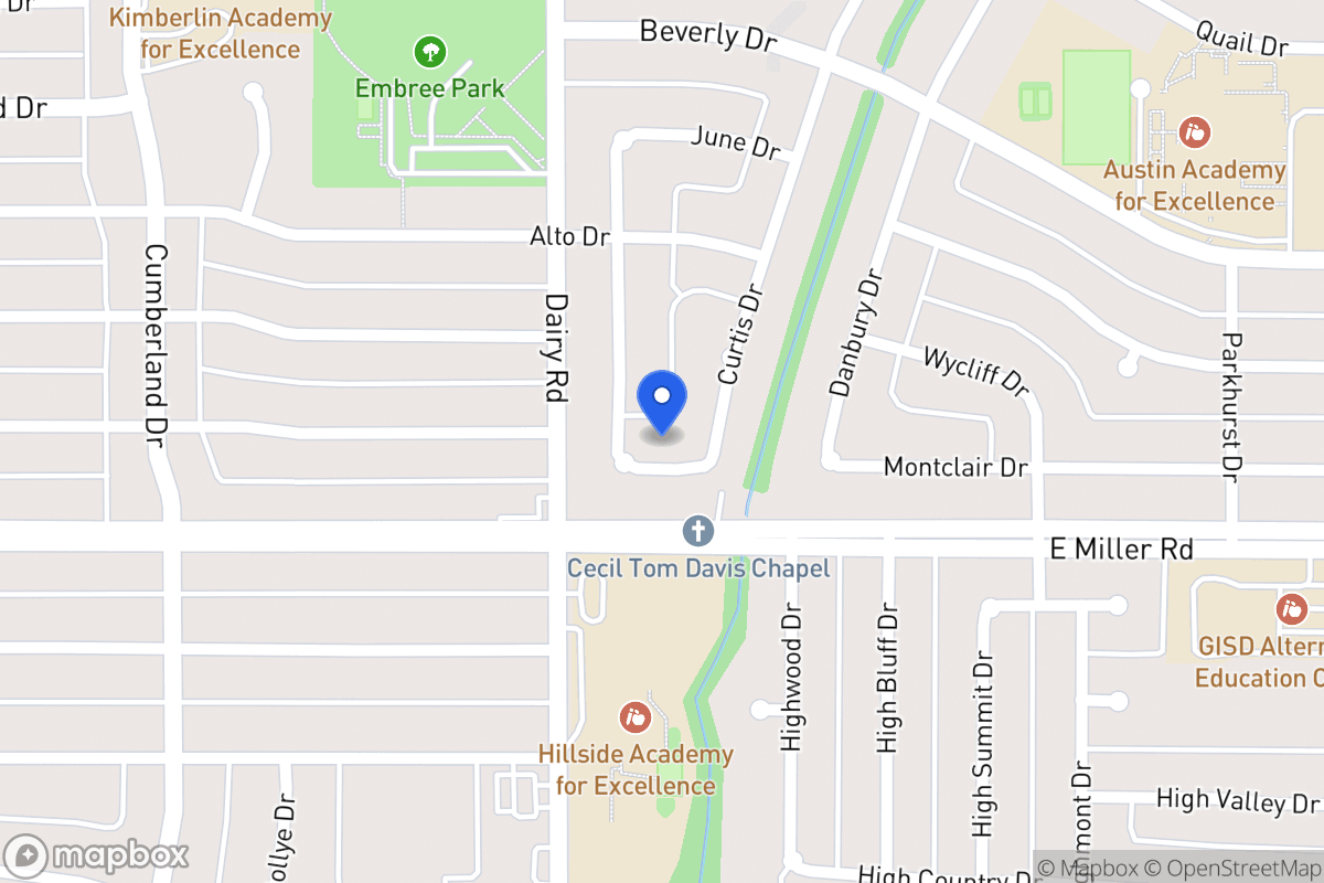 Map of 1930 Burke Dr