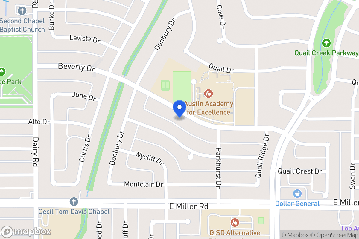 Map of 1026 Beverly Dr