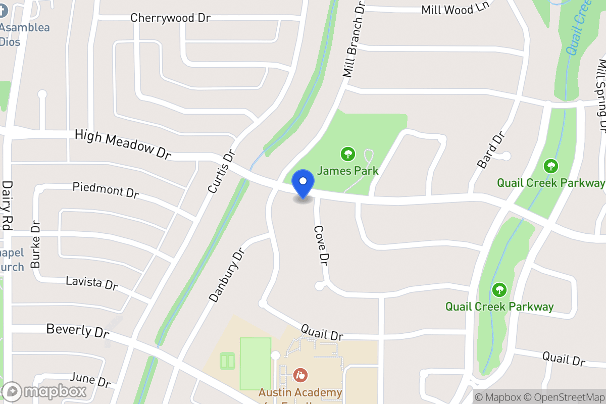 Map of 1202 Cove Dr