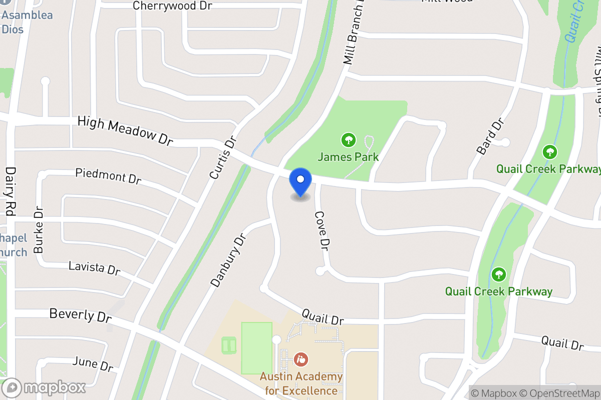 Map of 1204 Cove Dr