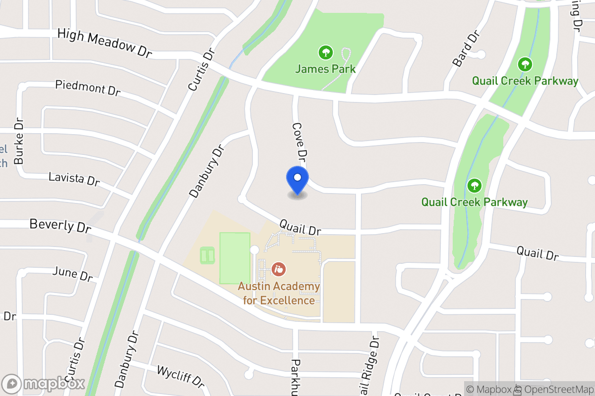 Map of 1222 Cove Dr