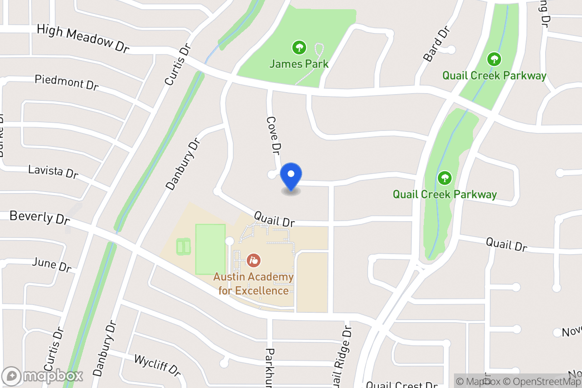 Map of 1226 Cove Dr
