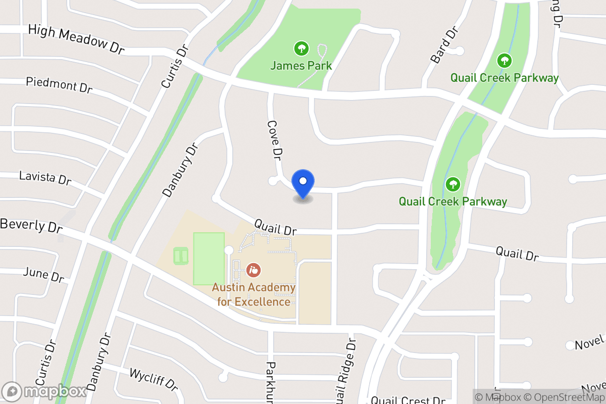 Map of 1228 Cove Dr