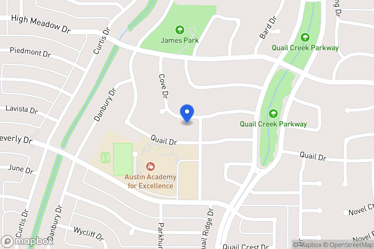 Map of 1230 Cove Dr
