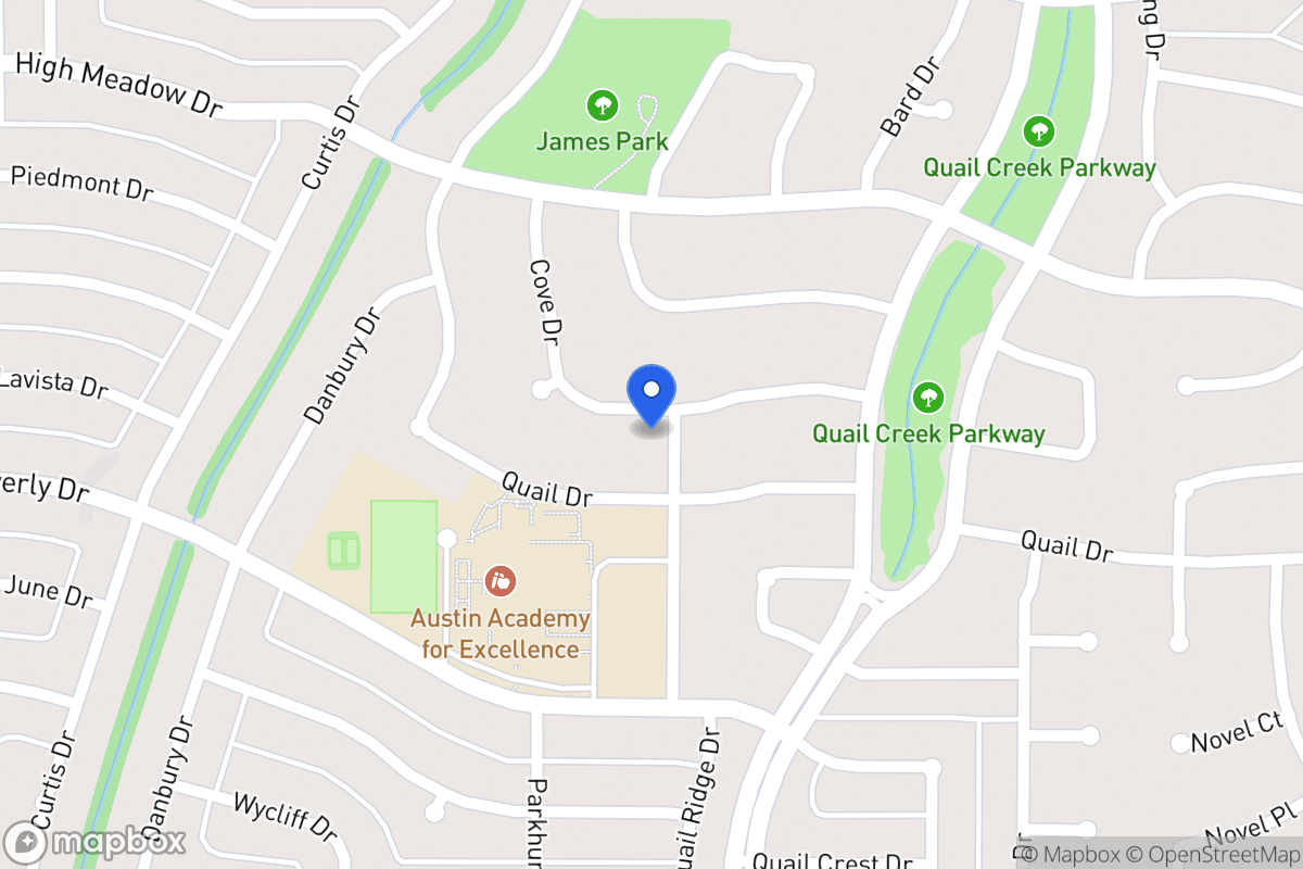 Map of 1232 Cove Dr