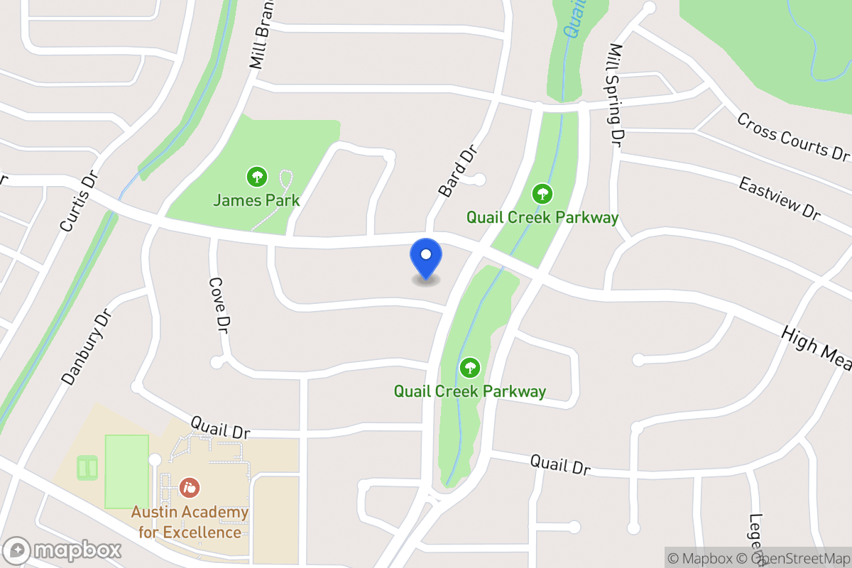 Map of 1333 Colony Dr