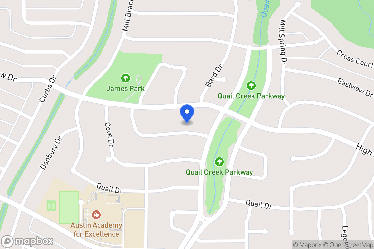 Map of 1325 Colony Dr
