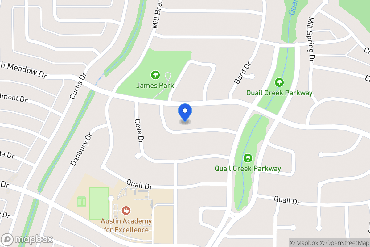 Map of 1305 Colony Dr