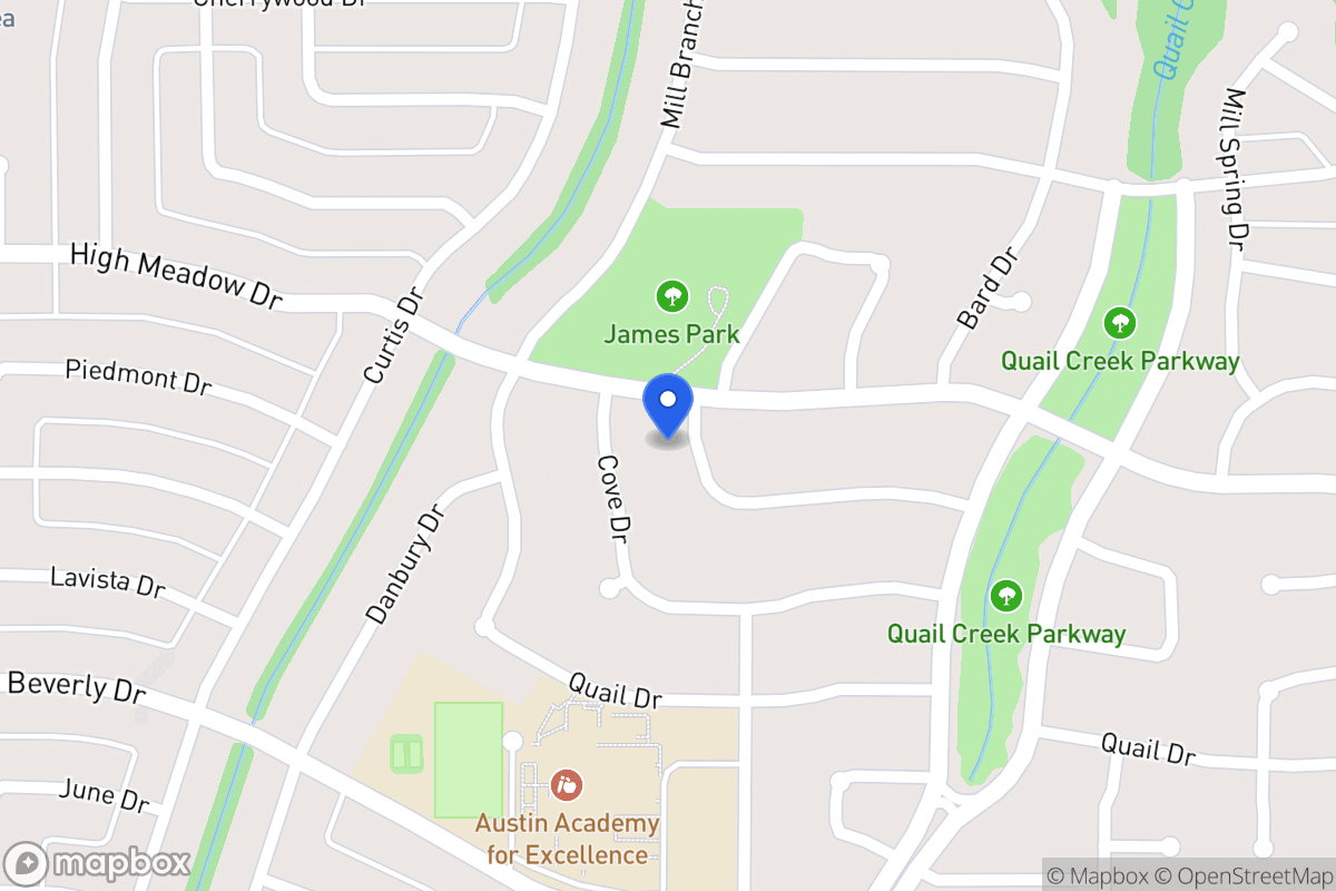 Map of 1204 Colony Dr