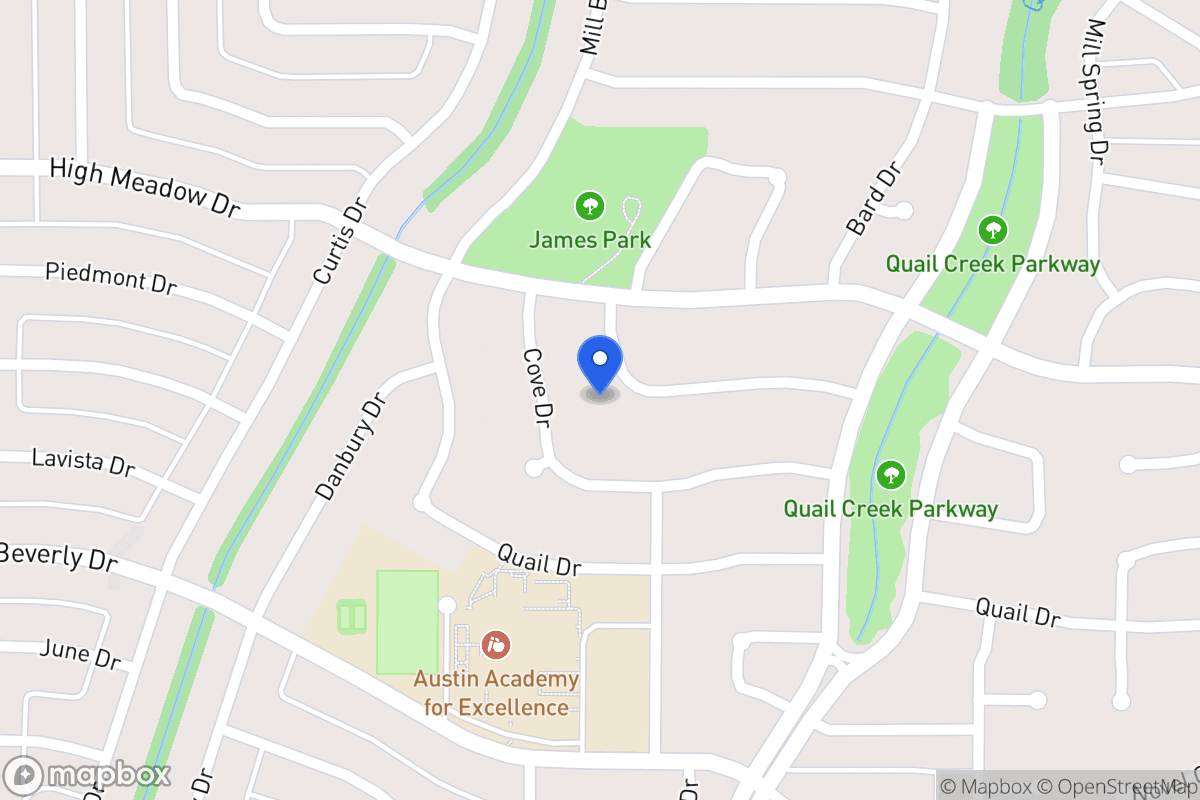 Map of 1210 Colony Dr
