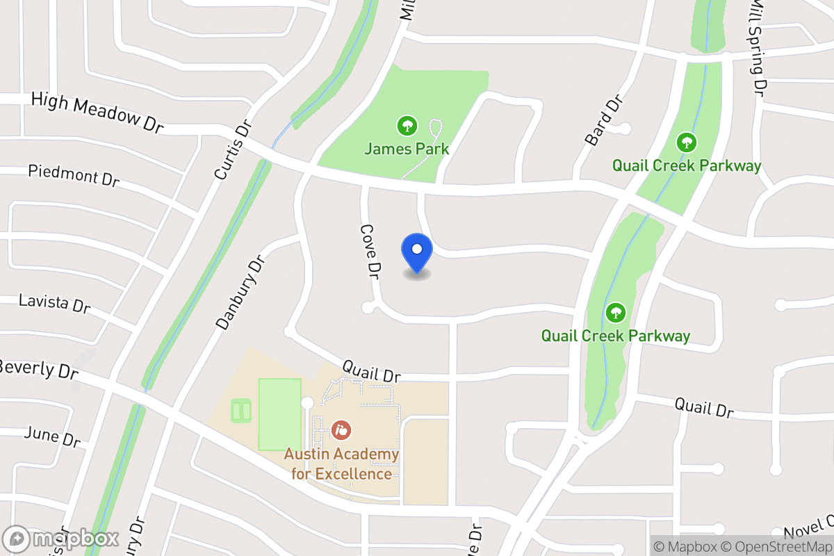 Map of 1212 Colony Dr