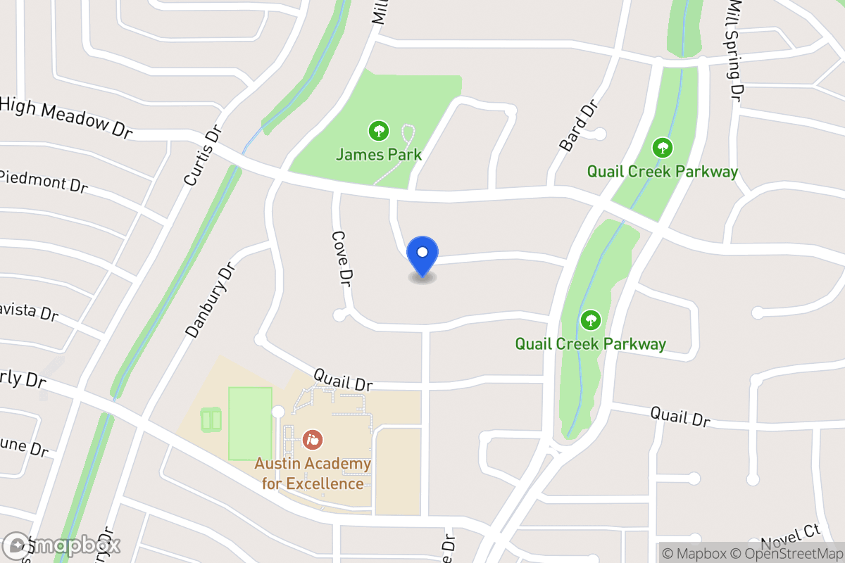 Map of 1302 Colony Dr