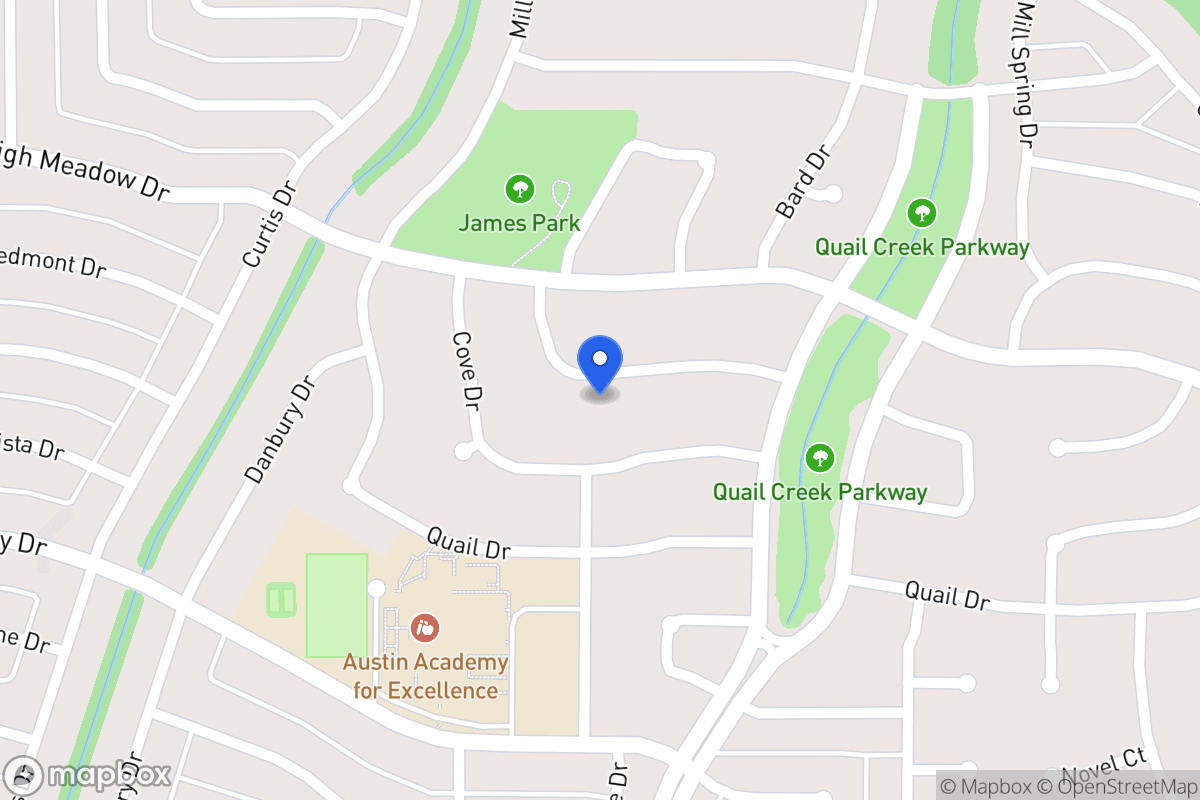 Map of 1304 Colony Dr
