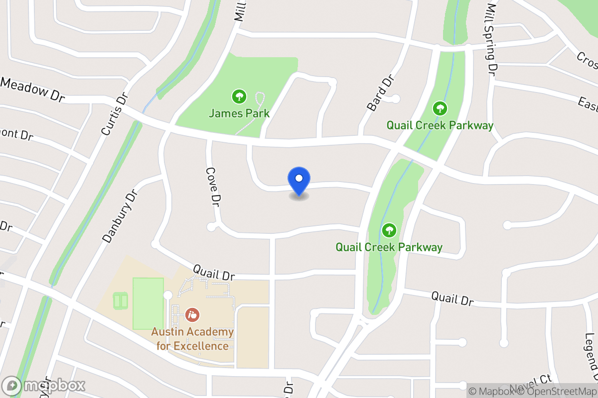 Map of 1310 Colony Dr