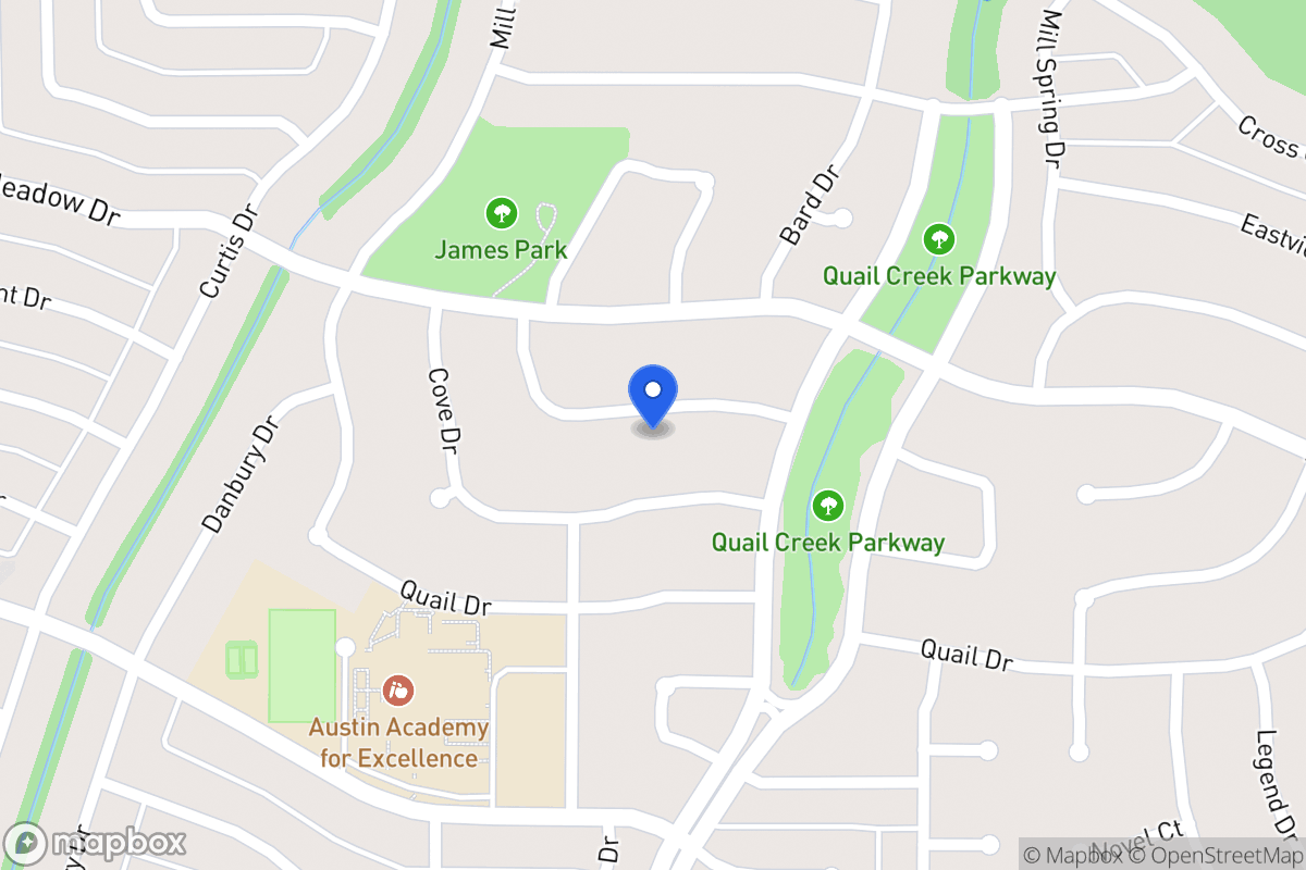 Map of 1314 Colony Dr
