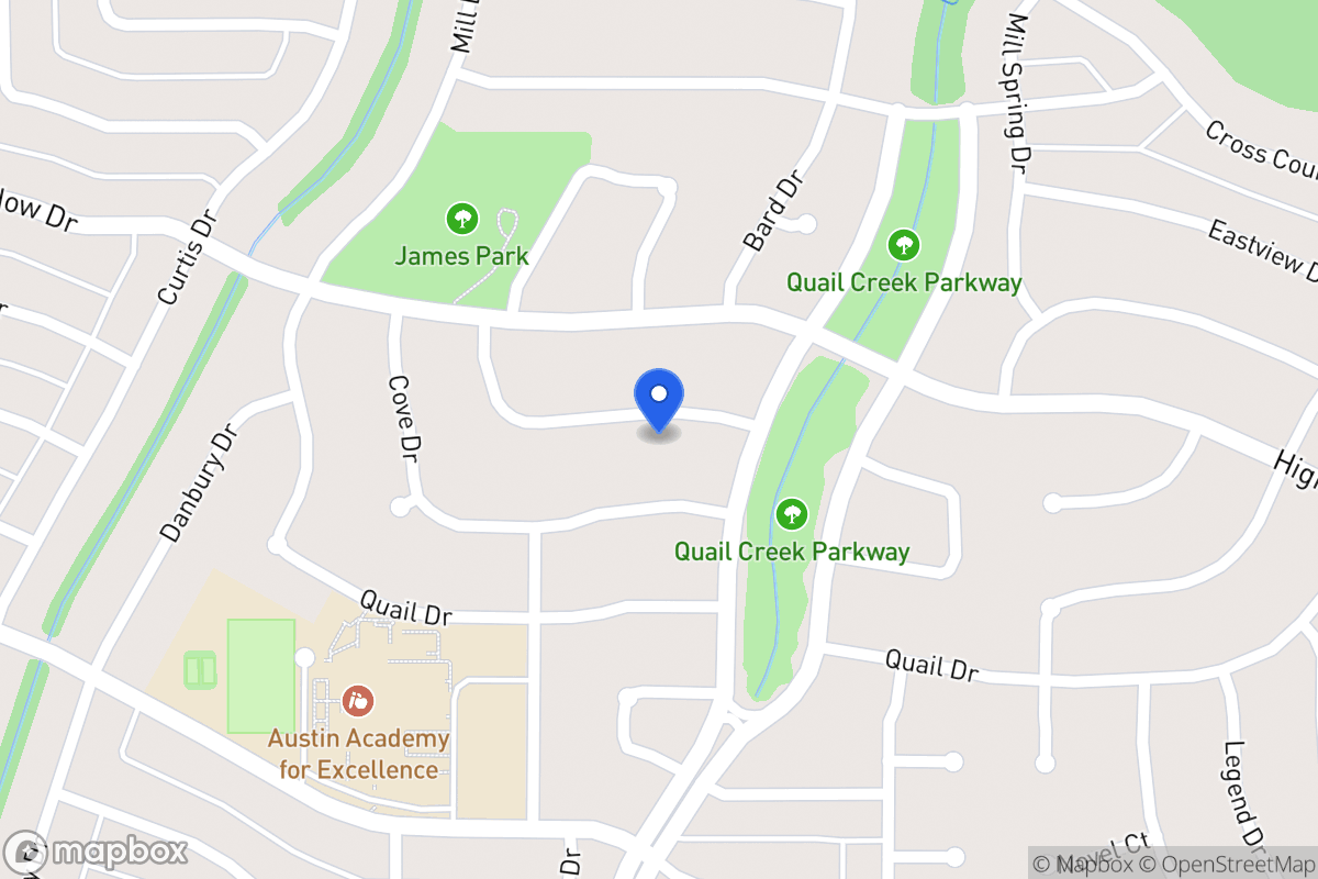 Map of 1322 Colony Dr