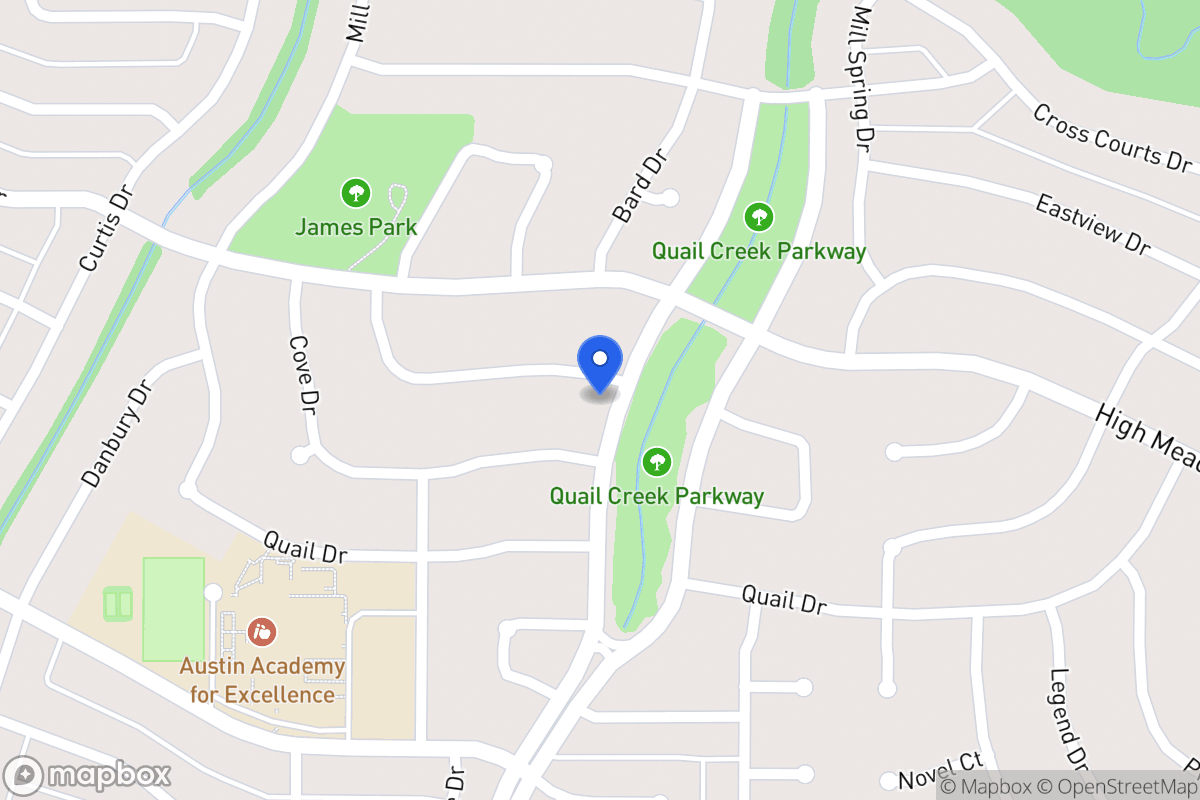 Map of 1334 Colony Dr
