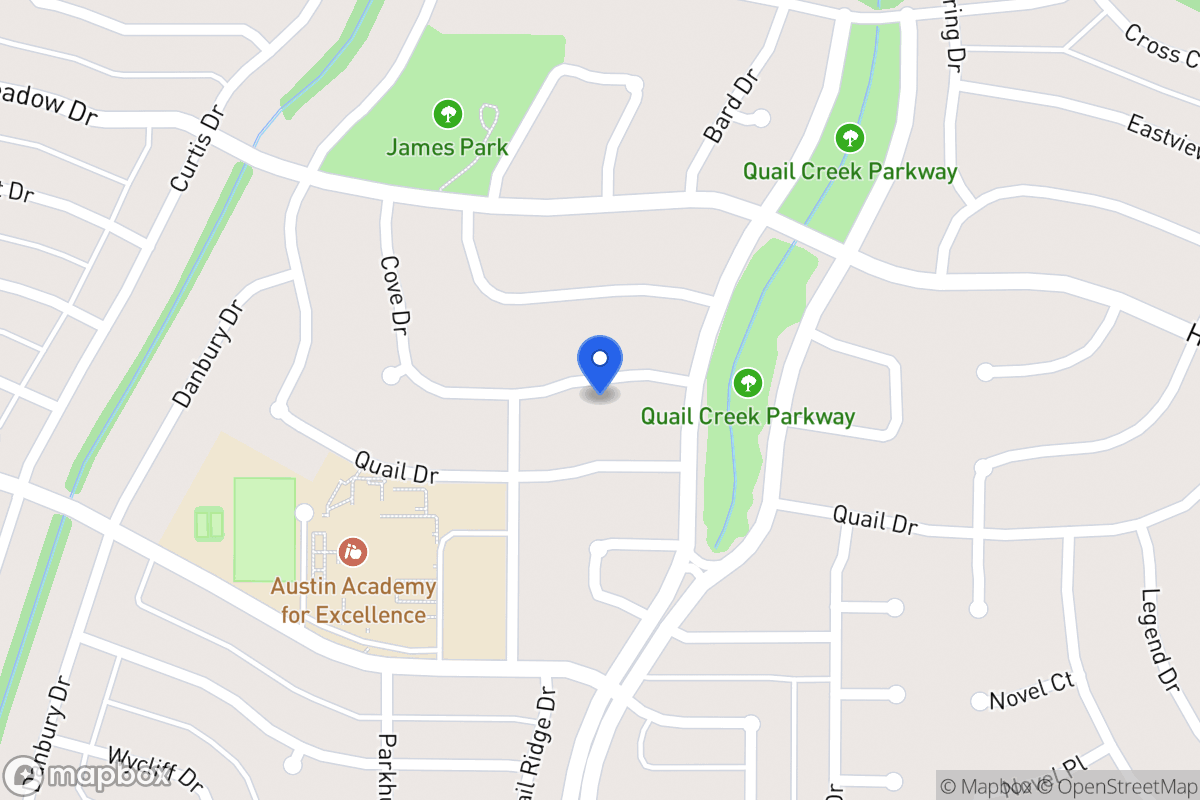 Map of 1314 Cove Dr