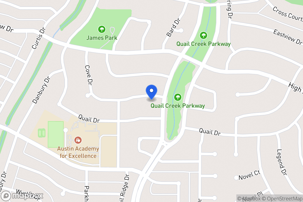 Map of 1322 Cove Dr