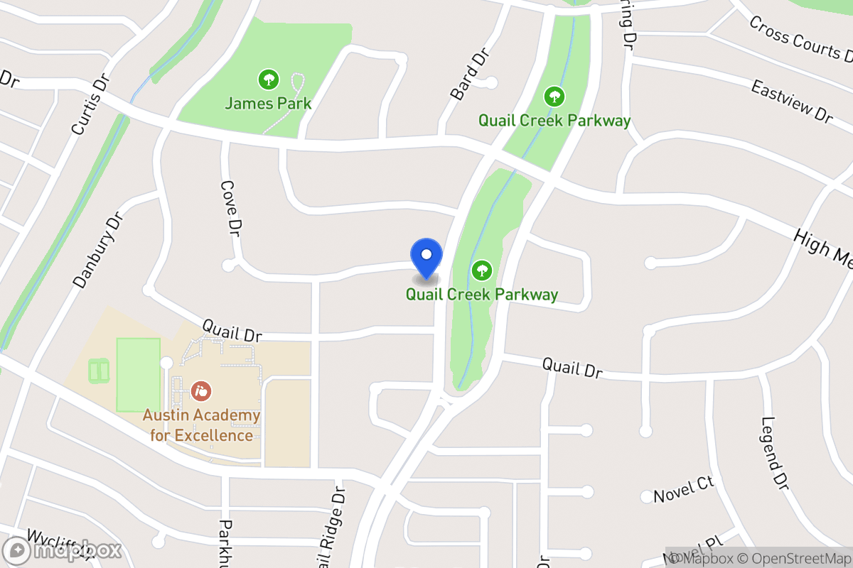 Map of 1326 Cove Dr