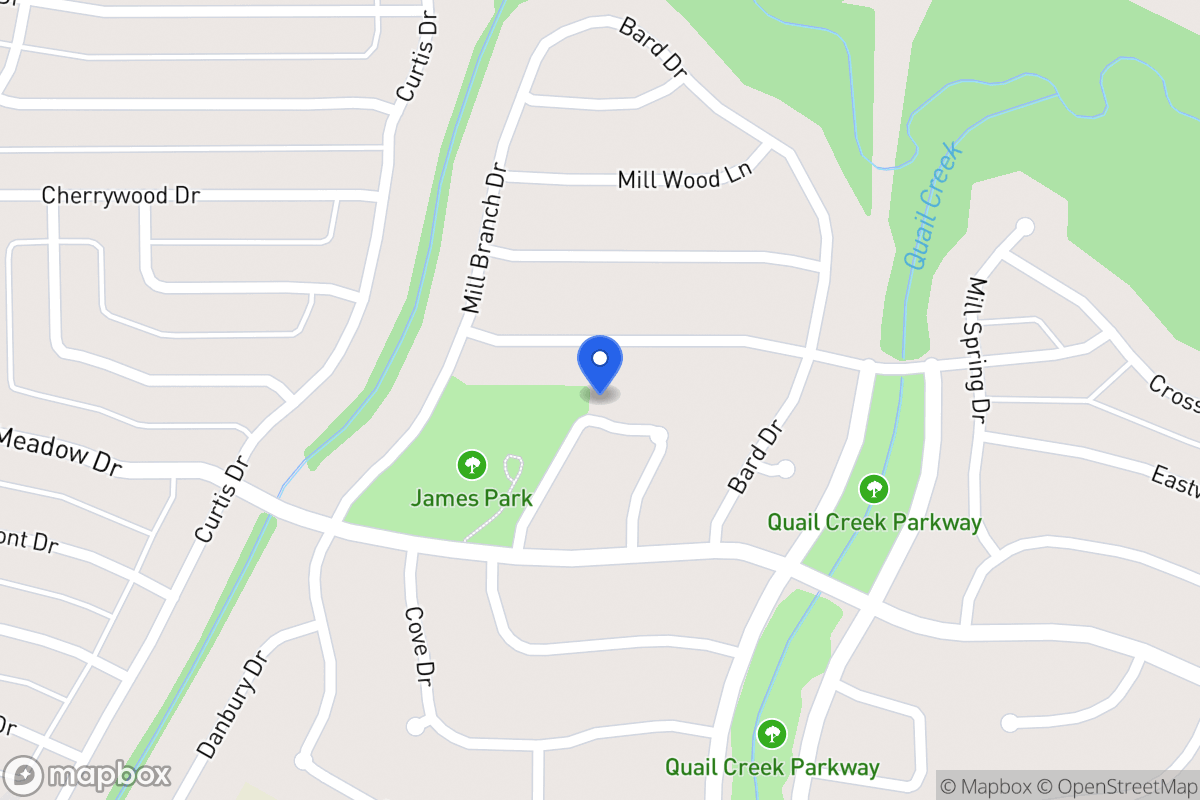 Map of 1317 Belinda Ct