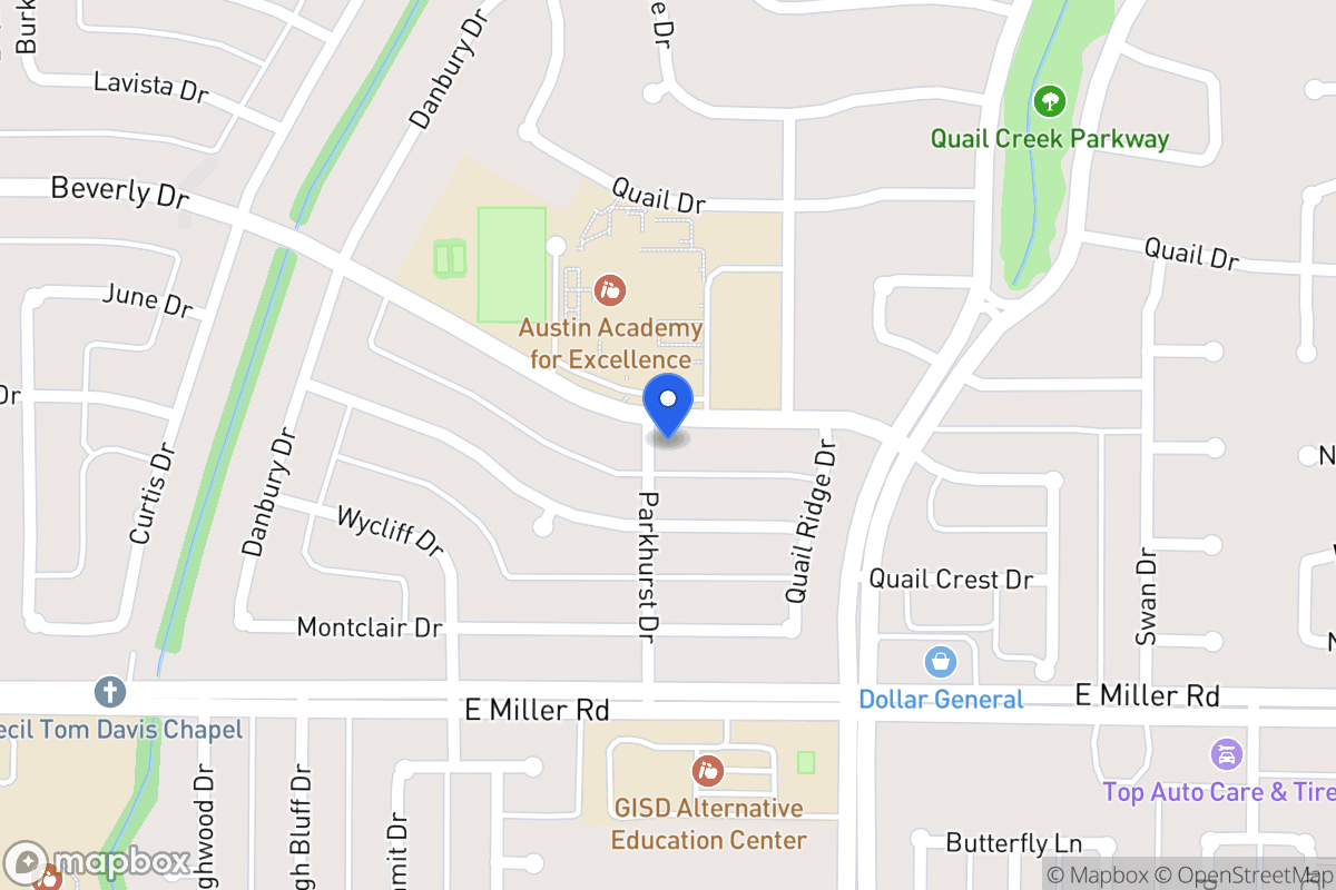 Map of 1202 Beverly Dr