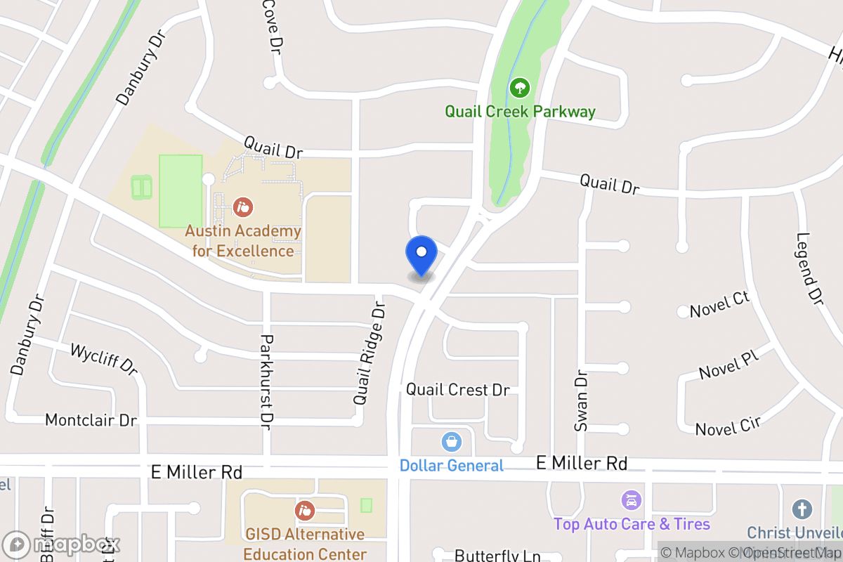 Map of 1321 Beverly Dr
