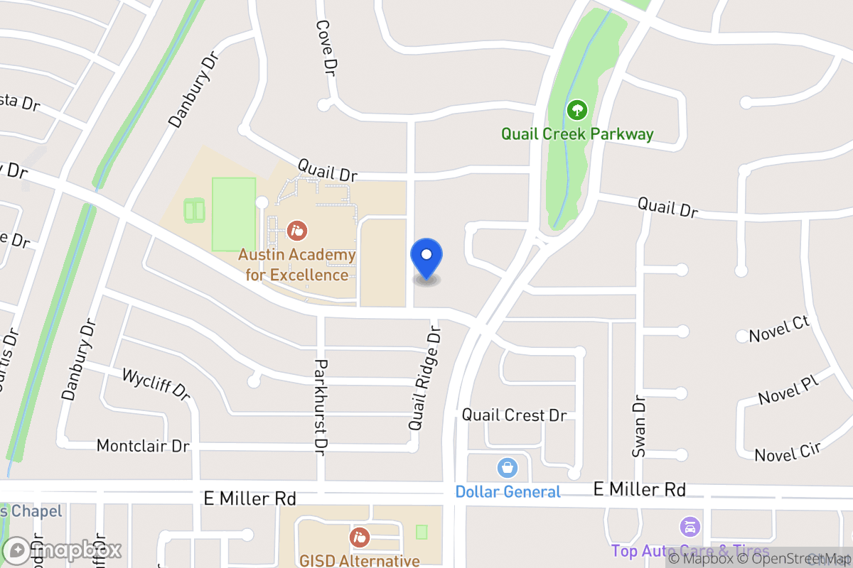 Map of 1730 Parkhurst Dr