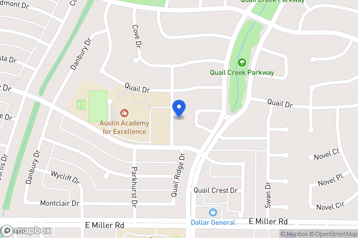 Map of 1718 Parkhurst Dr