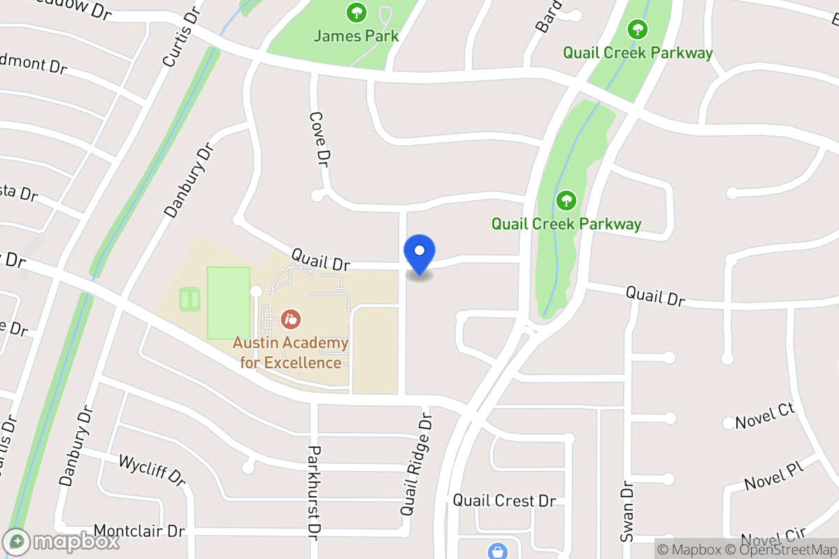 Map of 1702 Parkhurst Dr
