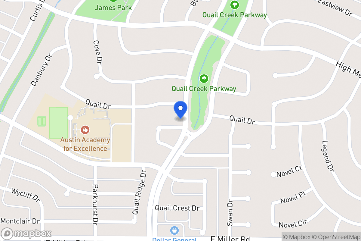 Map of 1321 Pheasant Dr