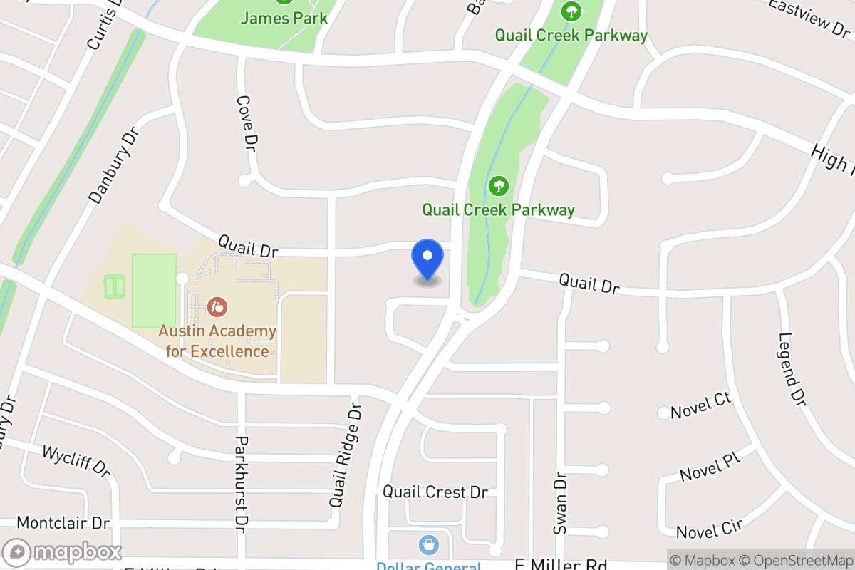 Map of 1317 Pheasant Dr