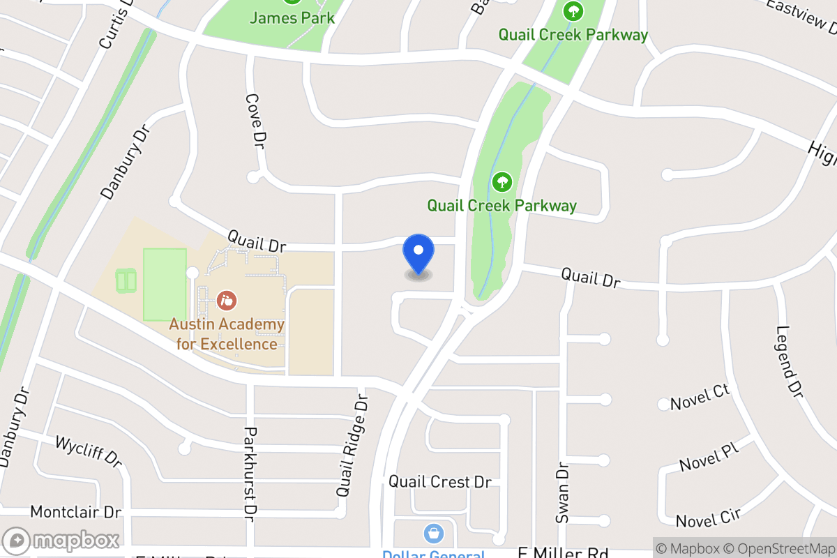 Map of 1313 Pheasant Dr