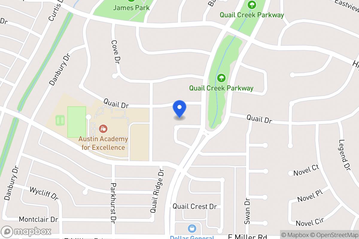 Map of 1309 Pheasant Dr