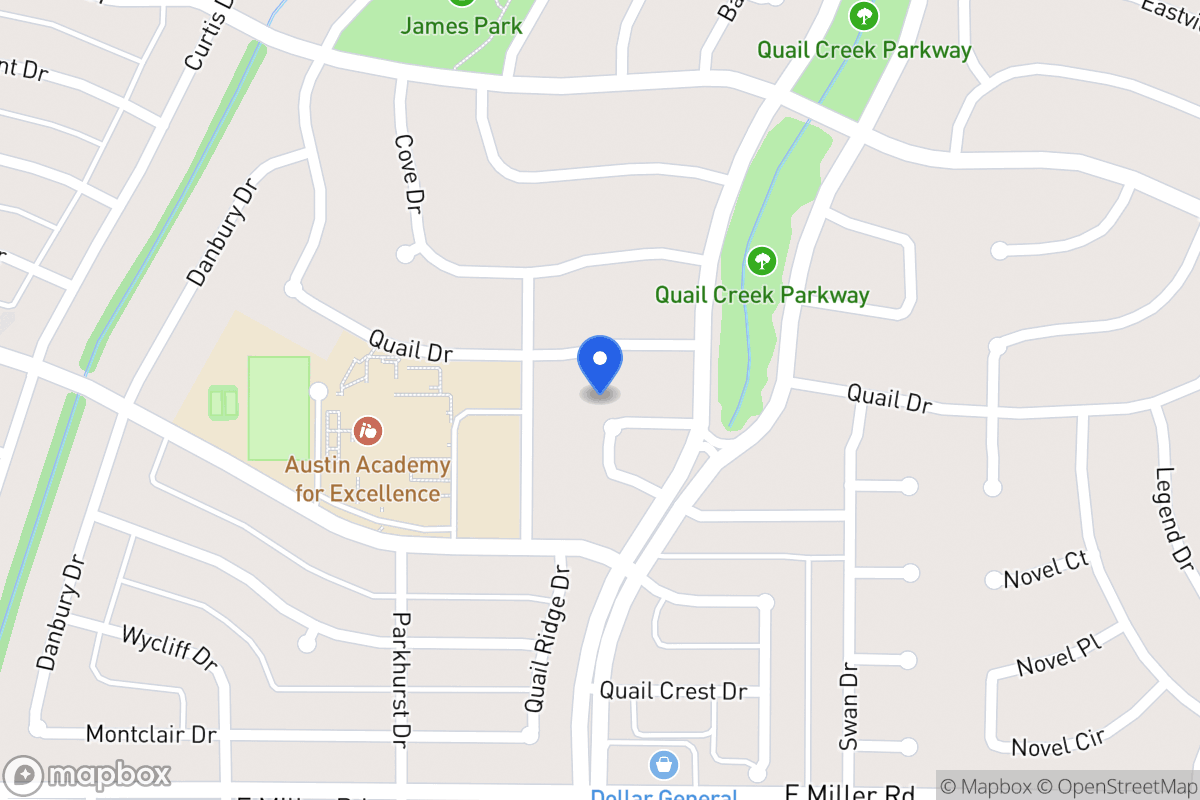 Map of 1305 Pheasant Dr