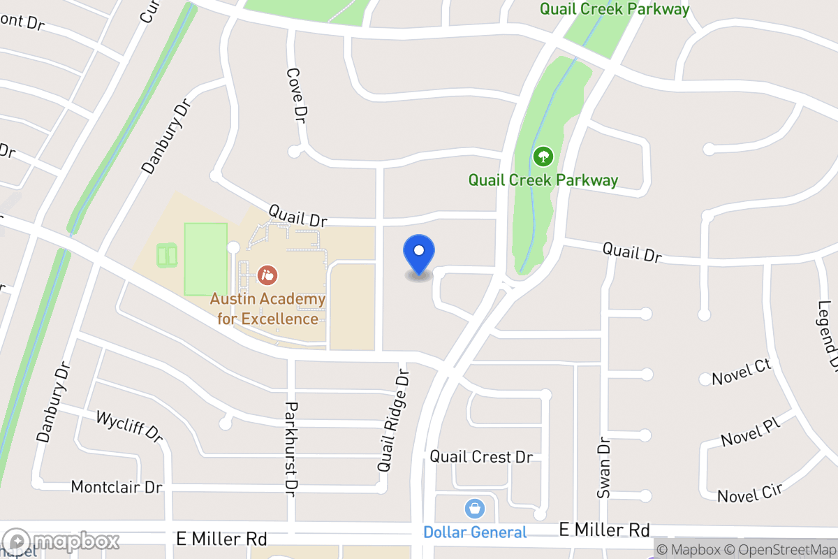 Map of 1302 Eagle Pass