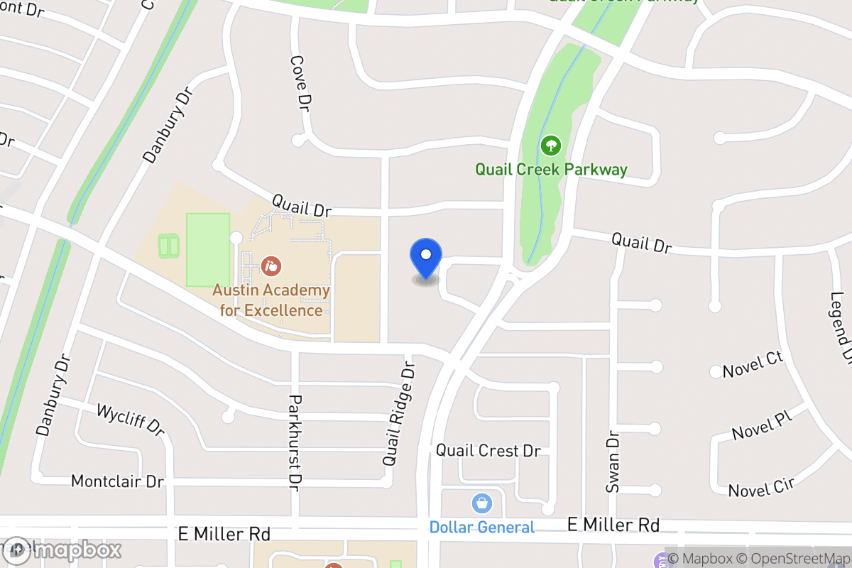 Map of 1306 Eagle Pass