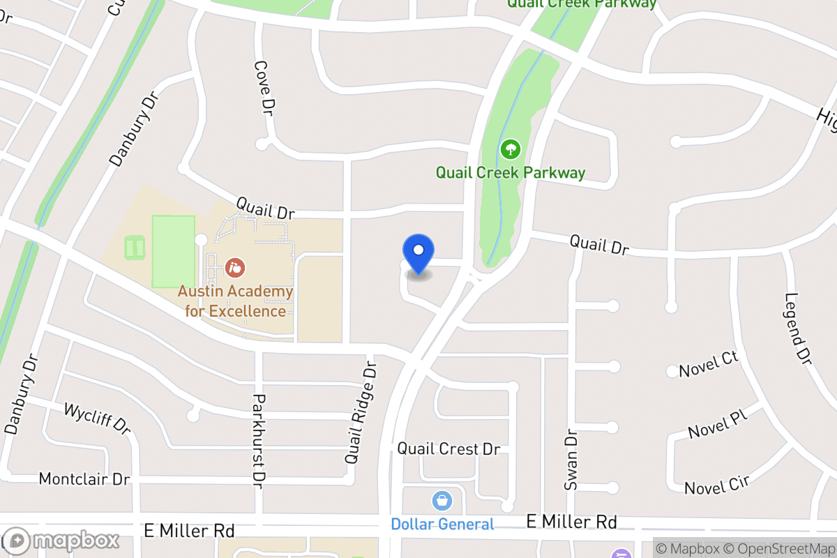 Map of 1314 Pheasant Dr