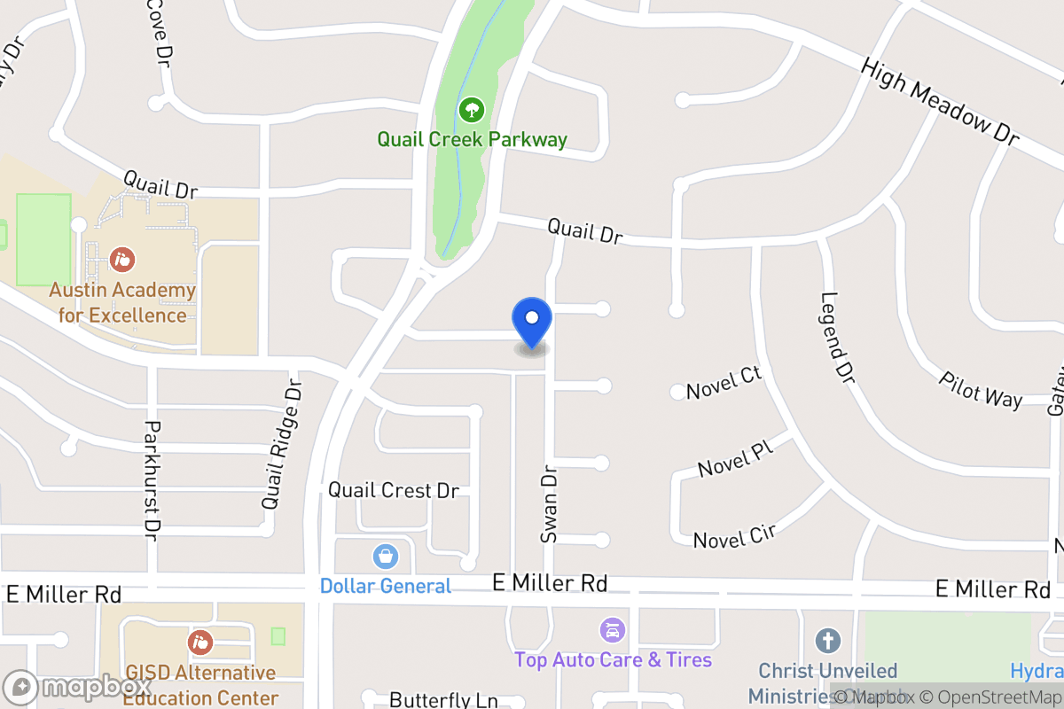 Map of 1422 Eagle Pass