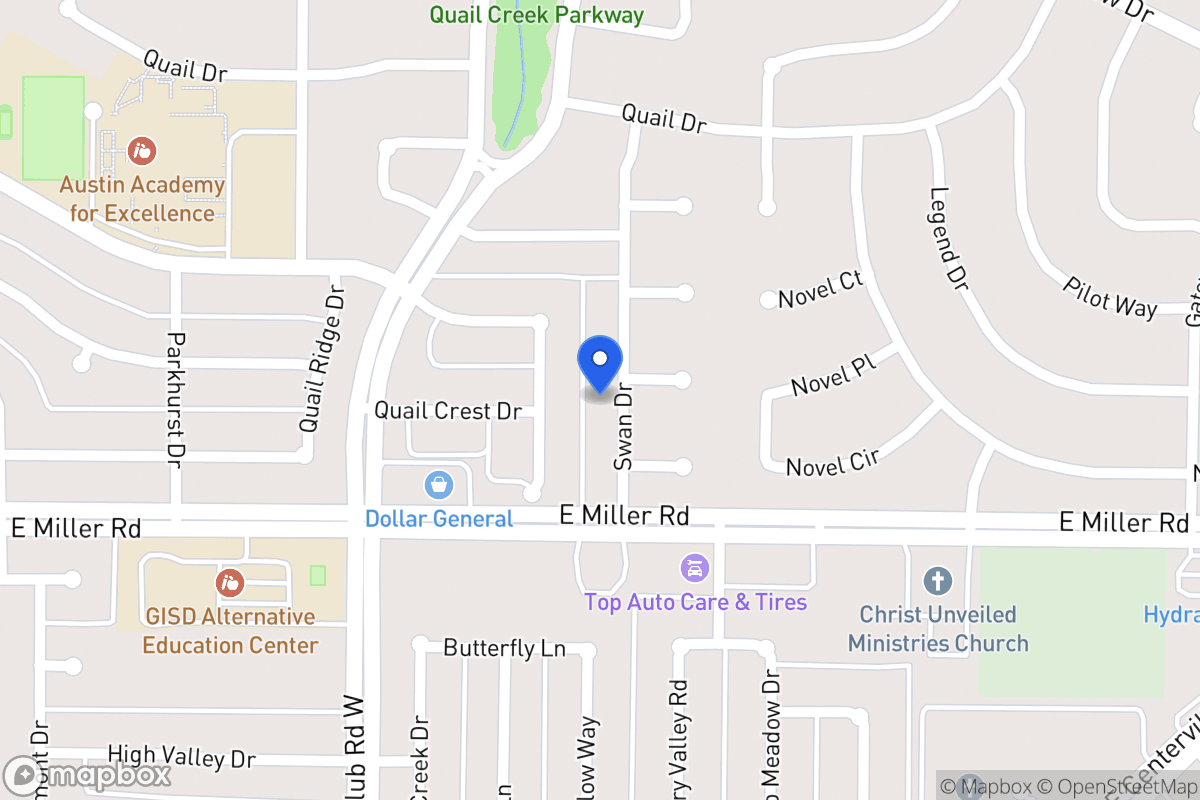 Map of 1905 Swan Dr