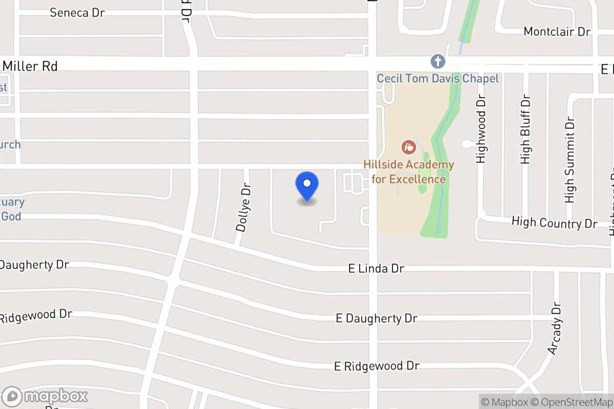 Map of 700 Wallace Dr