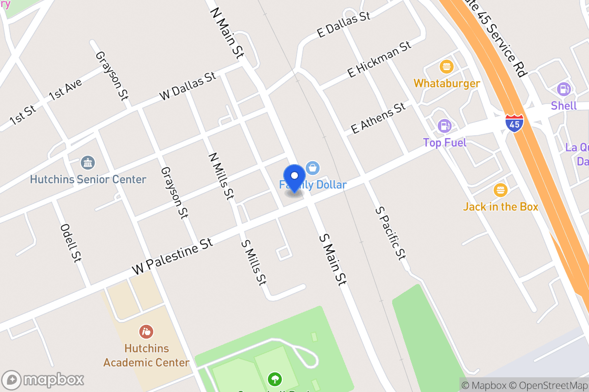 Map of 101 N Main St