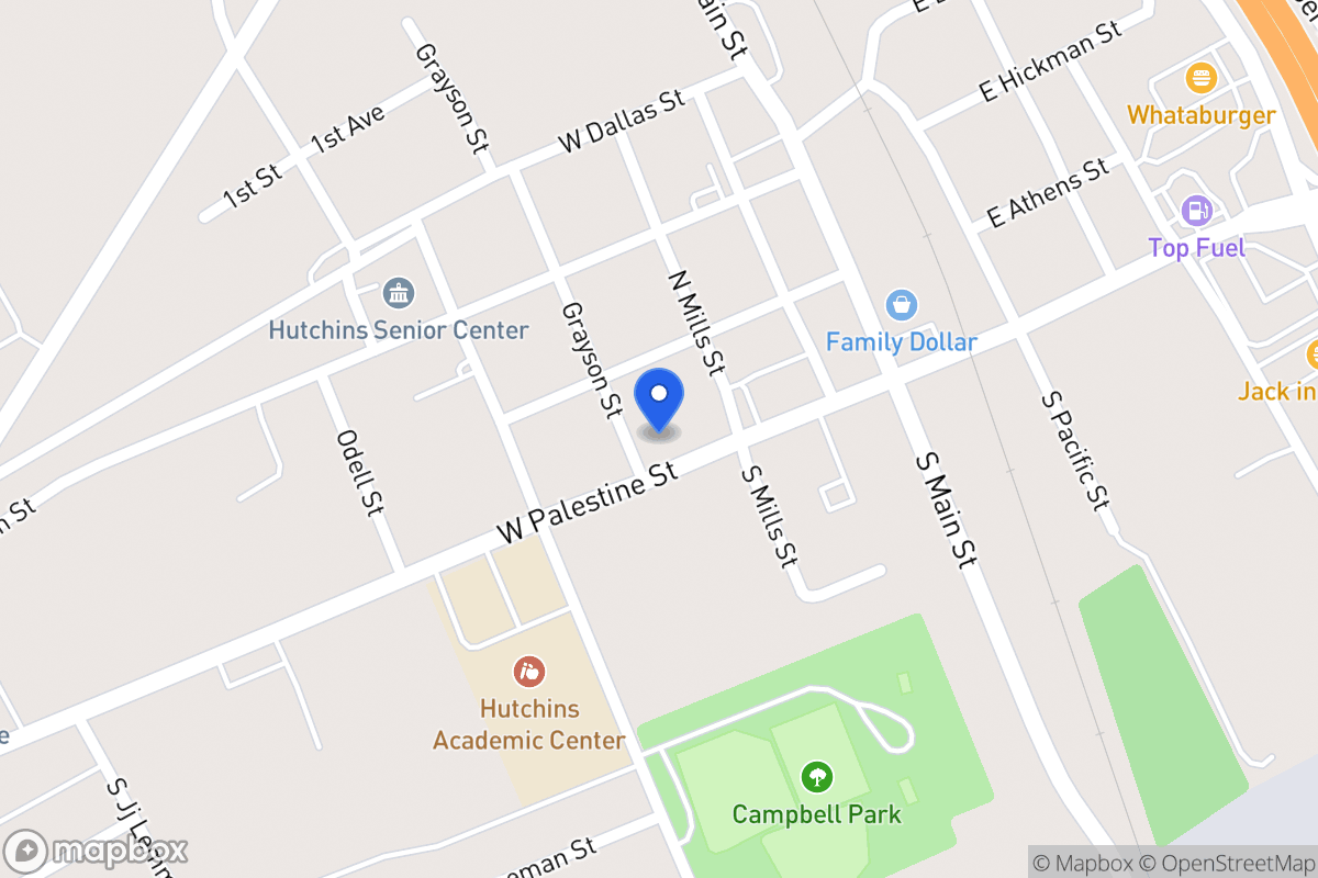Map of 102 Grayson St