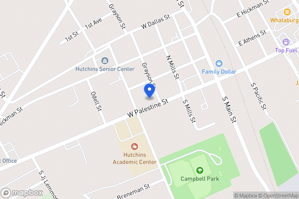 Map of 105 Grayson St